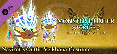 Игра Monster Hunter Stories 2: Wings of Ruin - Navirou's Outfit: Velkhana Costume
