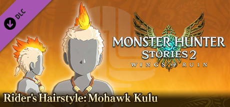 Игра Monster Hunter Stories 2: Wings of Ruin - Rider's Hairstyle: Mohawk Kulu