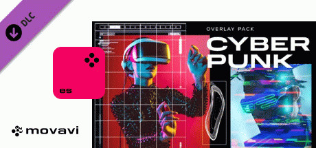 Игра Movavi Video Editor 2024 - Cyberpunk Overlay Pack