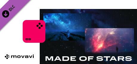 Игра Movavi Video Editor 2024 - Made of Stars Overlay Pack