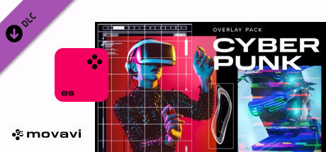Игра Movavi Video Suite 2024 - Cyberpunk Overlay Pack