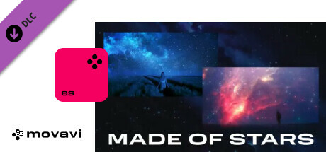 Игра Movavi Video Suite 2024 - Made of Stars Overlay Pack