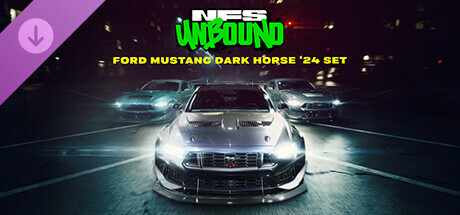 Игра Need for Speed Unbound - Ford Mustang Dark Horse '24 Set
