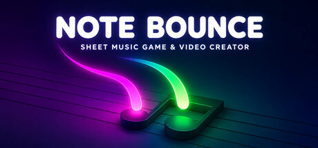 Игра Note Bounce – Sheet Music Game & Video Creator