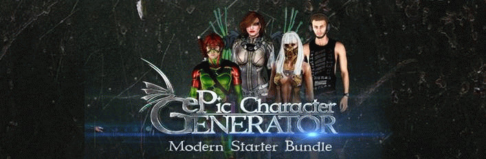 Игра ePic Character Generator - Modern Starter Bundle