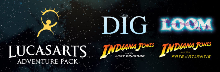 Игра LucasArts Adventure Pack