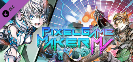 Игра Pixel Game Maker MV - Weapon assets (100 varieties) and Dot Robot Set
