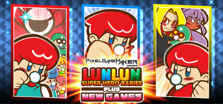 Игра Pixel Game Maker Series LUNLUN SUPER HERO BABIES PLUS NEWGAMES