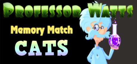 Игра Professor Watts Memory Match: Cats