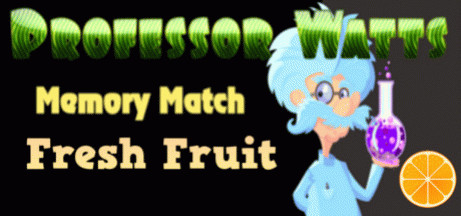 Игра Professor Watts Memory Match: Fresh Fruit
