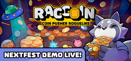 Игра RACCOIN: Coin Pusher Roguelike