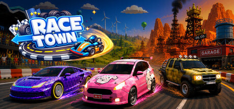Игра Race Town: Kids and Toddlers Car Racing Game