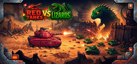 Игра Red Tanks vs Lizard
