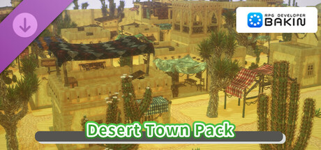 Игра RPG Developer Bakin Desert Town Pack