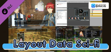 Игра RPG Developer Bakin Layout Data Sci-Fi