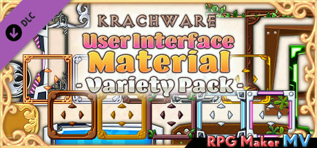Купить DLC RPG Maker MV - Krachware User Interface Material Variety ...