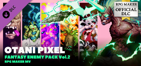 Купить DLC RPG Maker MV - Otani Pixel Fantasy Enemy Pack Vol.2 от 360 ...