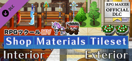 Купить DLC RPG Maker MV - Shop Materials Tileset - Interior / Exterior ...