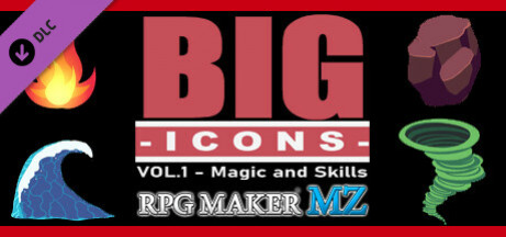 Купить игру RPG Maker MZ - Big Icons Vol 1 - Magic and Skills