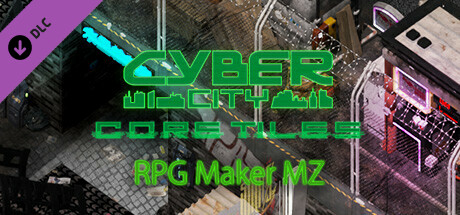 Купить игру RPG Maker MZ - CyberCity Core Tiles