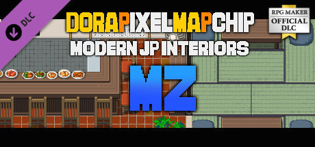 Игра RPG Maker MZ - DorapixelMapChips - Modern JP Interiors
