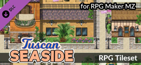 Купить игру RPG Maker MZ - KR Tuscan Seaside Tiles