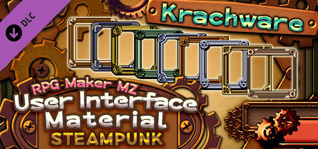 Купить игру RPG Maker MZ - Krachware User Interface Material Steampunk
