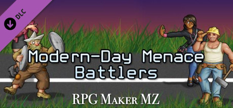 Купить игру RPG Maker MZ - Modern Day Menace Battlers