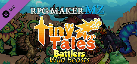Купить игру RPG Maker MZ - MT Tiny Tales Battlers - Wild Beasts