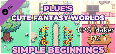 Купить игру RPG Maker MZ - Plue's Cute Fantasy Worlds - Simple Beginnings