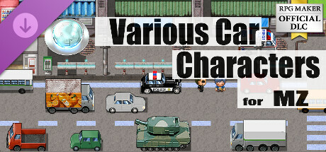 Игра RPG Maker MZ - Various cars Characters set