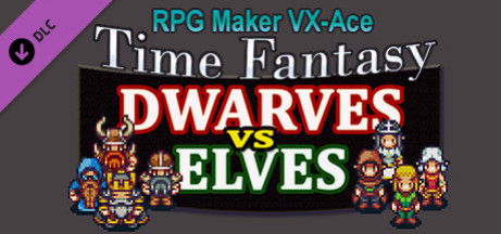 Игра RPG Maker VX Ace - Time Fantasy Add-on: Dwarves Vs Elves