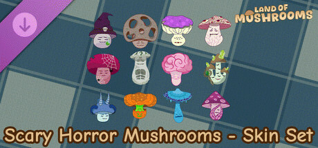 Игра Scary Horror Mushrooms - Skin Set - Land of Mushrooms