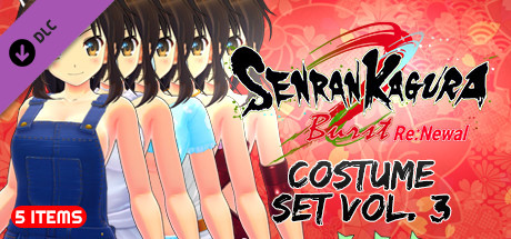 Игра SENRAN KAGURA Burst Re:Newal - Costume Set Vol.3
