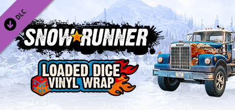 Игра SnowRunner - Loaded Dice Vinyl Wrap