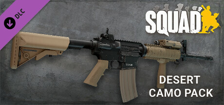 Игра Squad Weapon Skins - Desert Camo Pack