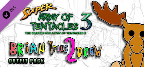 Игра SUPER ARMY OF TENTACLES 3: Brian Tries To Draw! Outfit Pack
