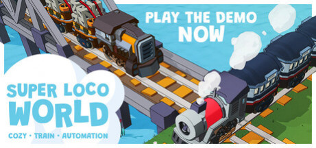 Игра Super Loco World - Cozy Train Automation