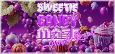 Игра Sweetie Candy Maze: Purple Grape