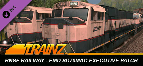 Игра TANE DLC: BNSF Railway EMD SD70MAC Executive Patch