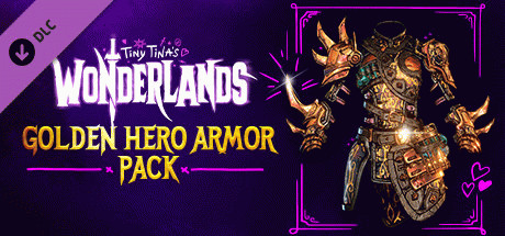 Игра Tiny Tina's Wonderlands: Golden Hero Armor Pack