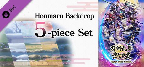 Игра Touken Ranbu Warriors - Honmaru Backdrop 5-piece Set