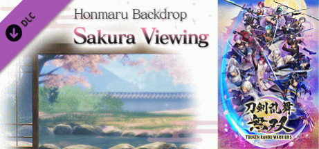 Игра Touken Ranbu Warriors - Honmaru Backdrop "Sakura Viewing"