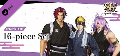 Игра Touken Ranbu Warriors - Uchiban Outfit 16-piece Set