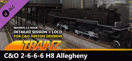 Игра Trainz 2022 DLC - C&O 2-6-6-6 H8 - New River Mining Coal Run