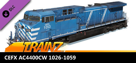 Игра Trainz 2022 DLC - CEFX AC4400CW #1026-1059