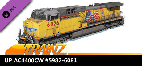 Купить игру Trainz 2022 DLC - UP AC4400CW #5982-6081