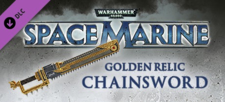 Игра Warhammer 40,000: Space Marine - Golden Relic Chainsword