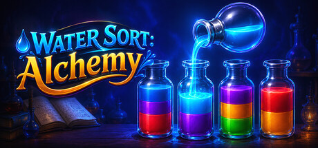 Игра Water Sort:Alchemy