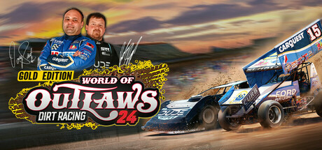 Игра World of Outlaws: Dirt Racing 24 Gold Edition